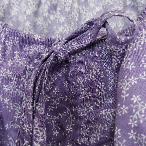 Nobo Dress Plus Size, Lilac With White Flowers, Sz 3x, Like New - Picture 5 of 11